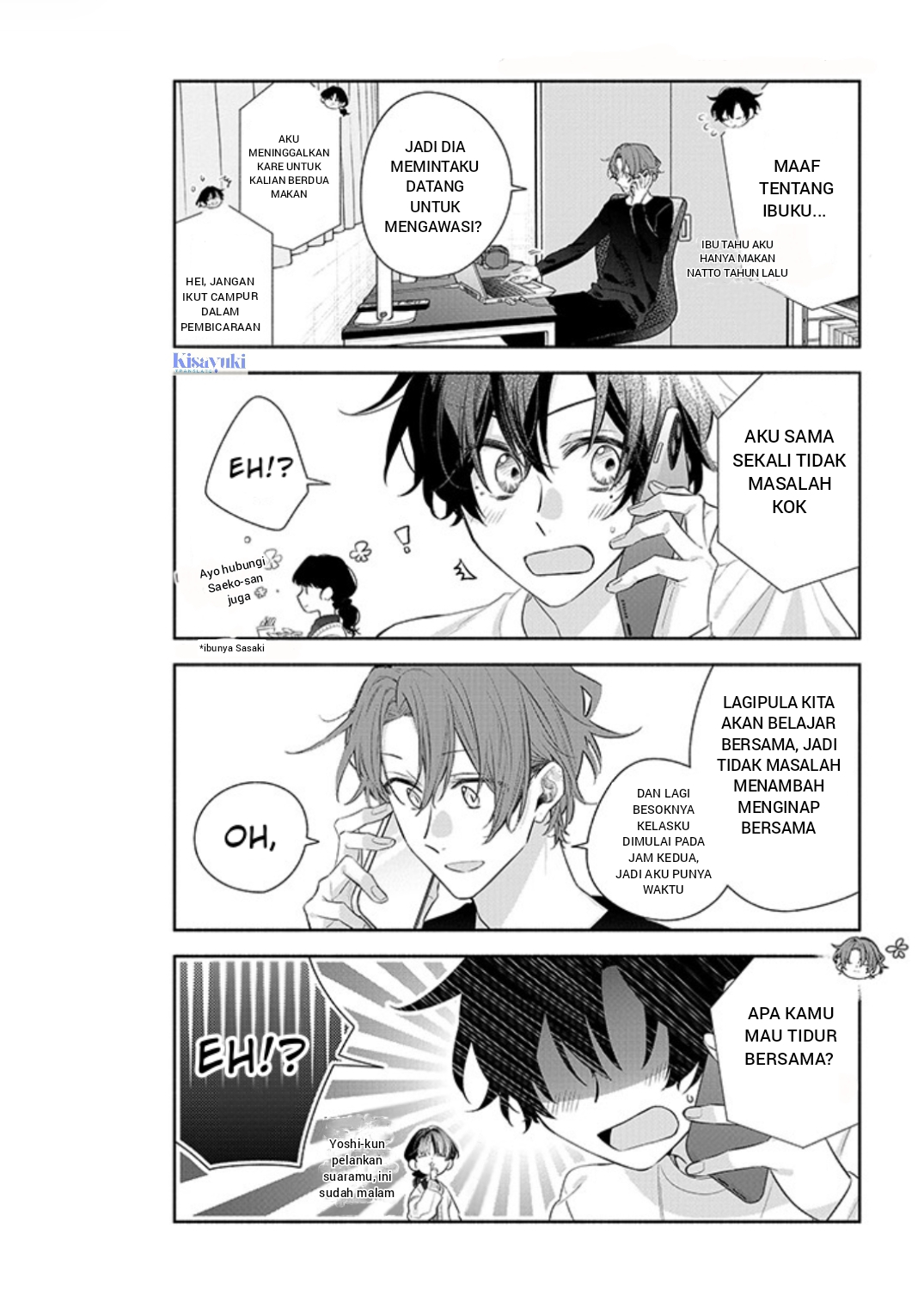 Sasaki to Miyano Chapter 54 - halaman 4