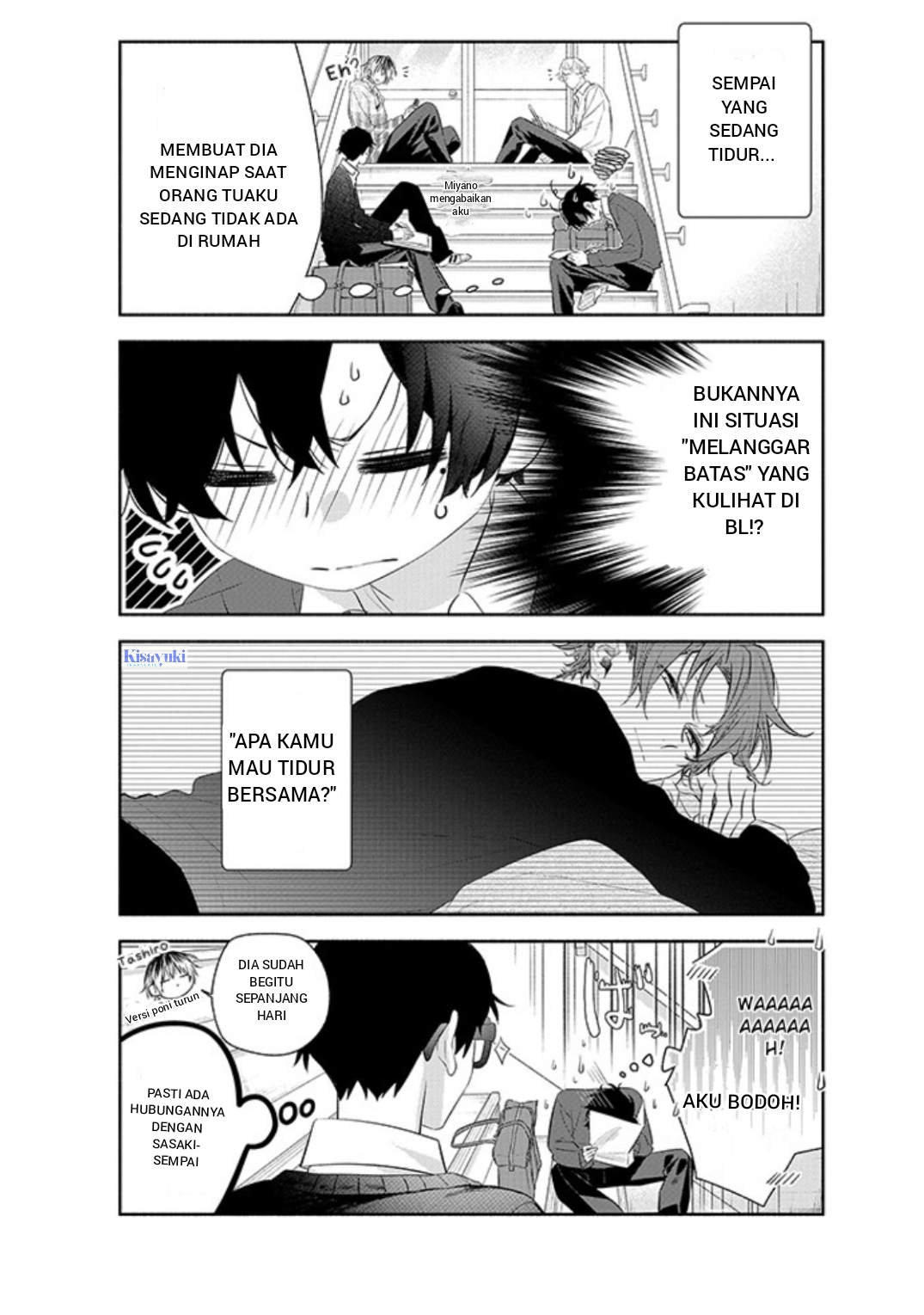 Sasaki to Miyano Chapter 54 - halaman 5