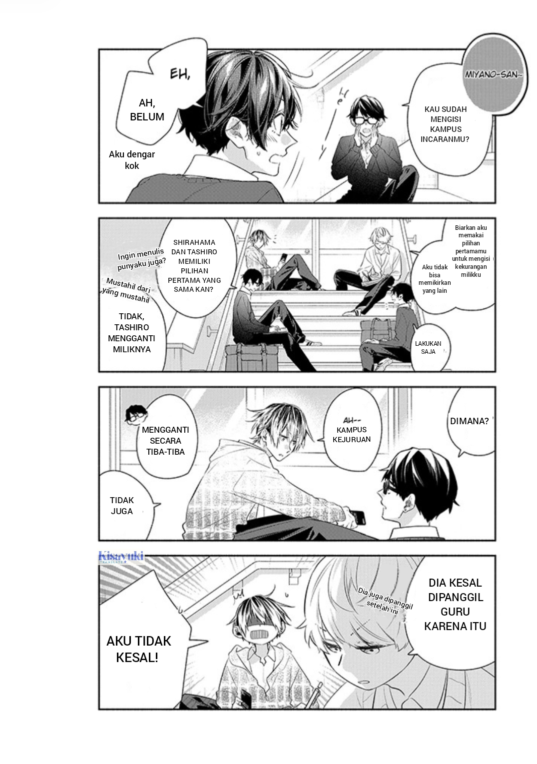 Sasaki to Miyano Chapter 54 - halaman 6