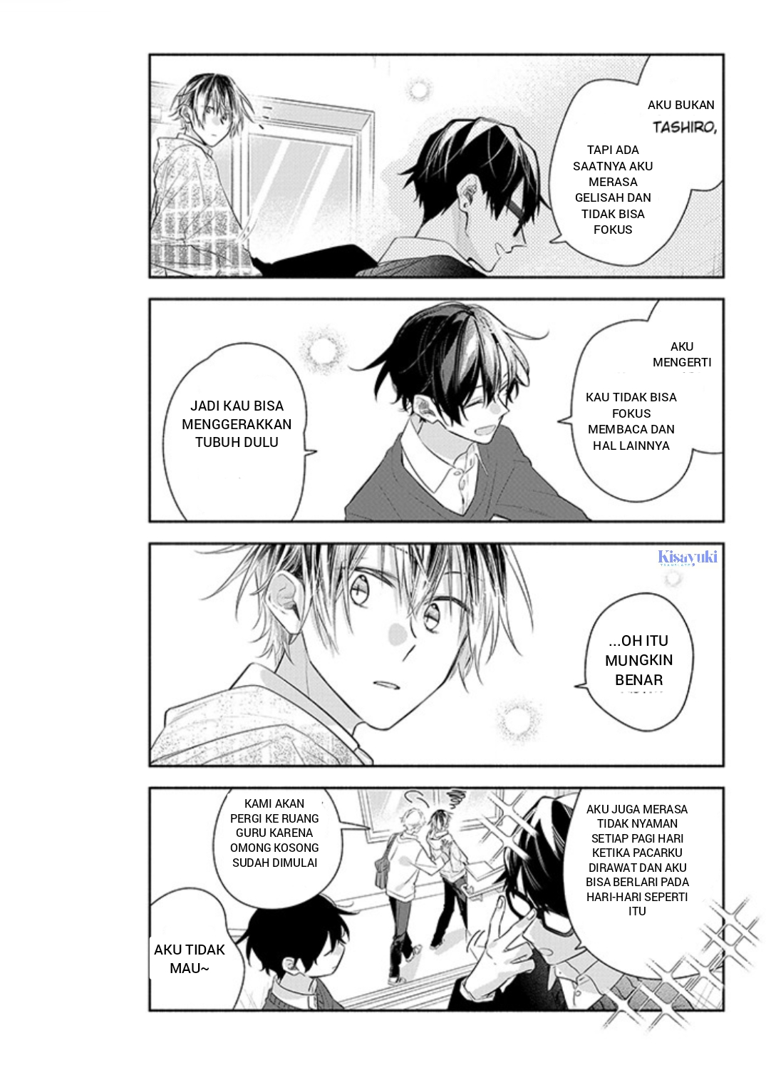 Sasaki to Miyano Chapter 54 - halaman 8