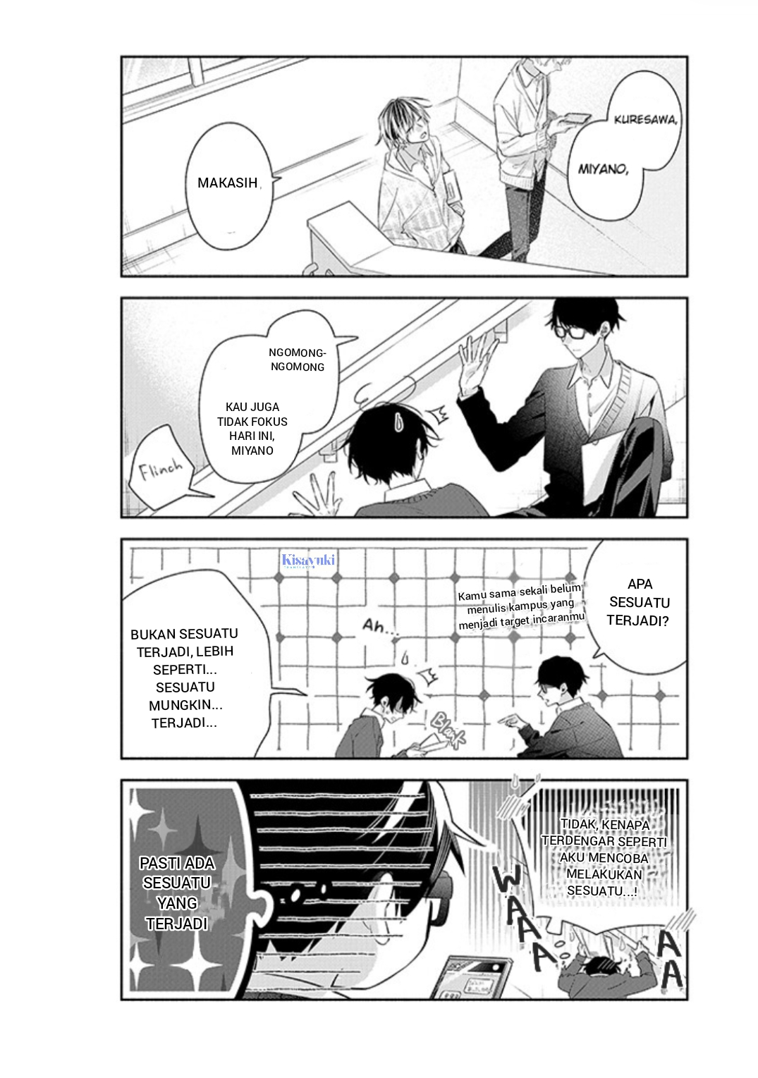 Sasaki to Miyano Chapter 54 - halaman 9