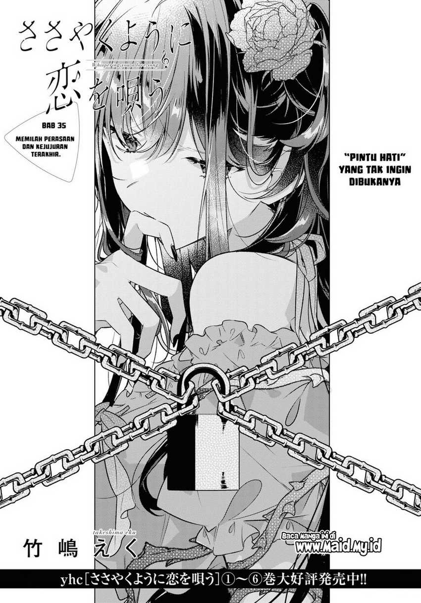 Sasayaku You ni Koi wo Utau Chapter 35 - halaman 3