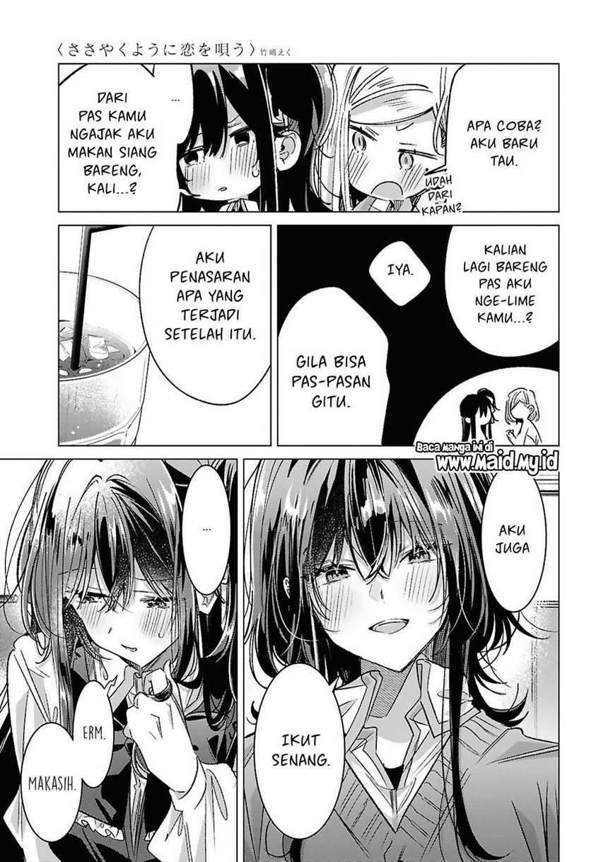 Sasayaku You ni Koi wo Utau Chapter 54 - halaman 11