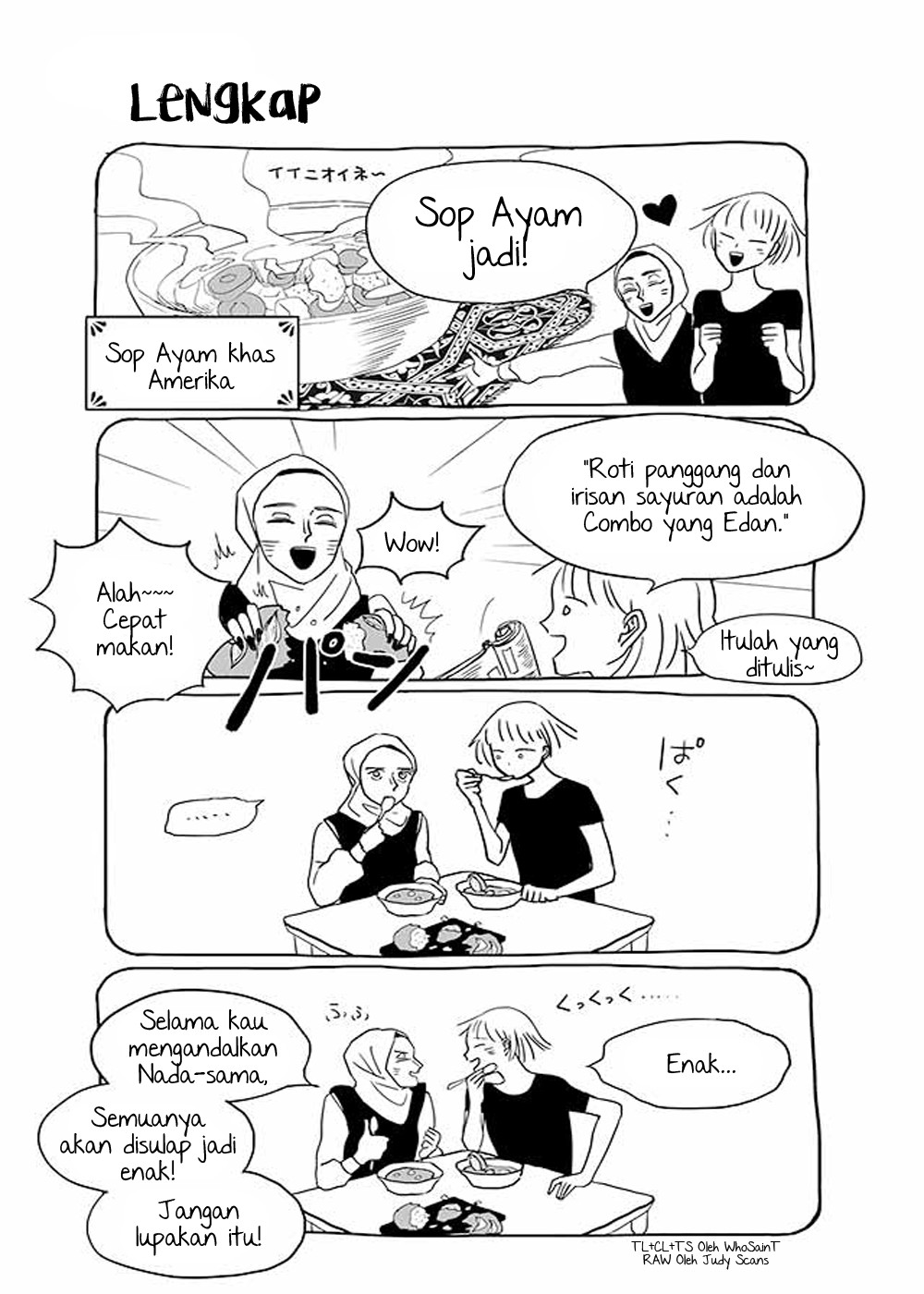 Satoko to Nada Chapter 40 - halaman 1