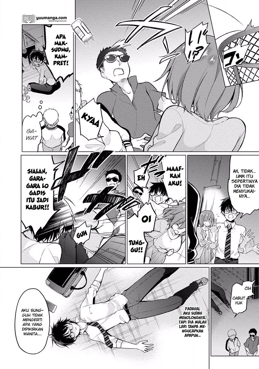 Satou-kun wa Miteiru.: Kamisama Appli de Onnanoko no Kokoro wo Nozoitara Do xx Datta Chapter 1 - halaman 18