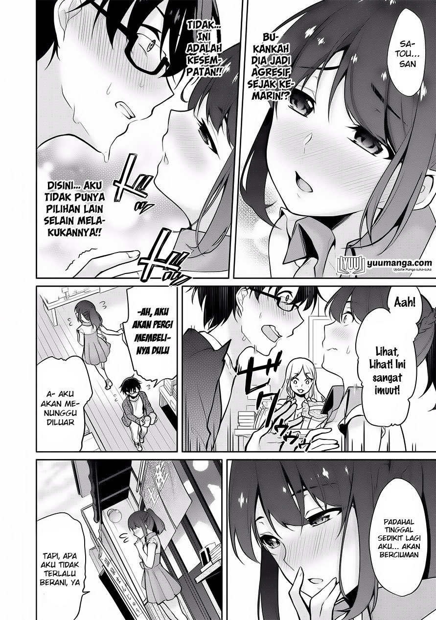 Satou-kun wa Miteiru.: Kamisama Appli de Onnanoko no Kokoro wo Nozoitara Do xx Datta Chapter 6 - halaman 5