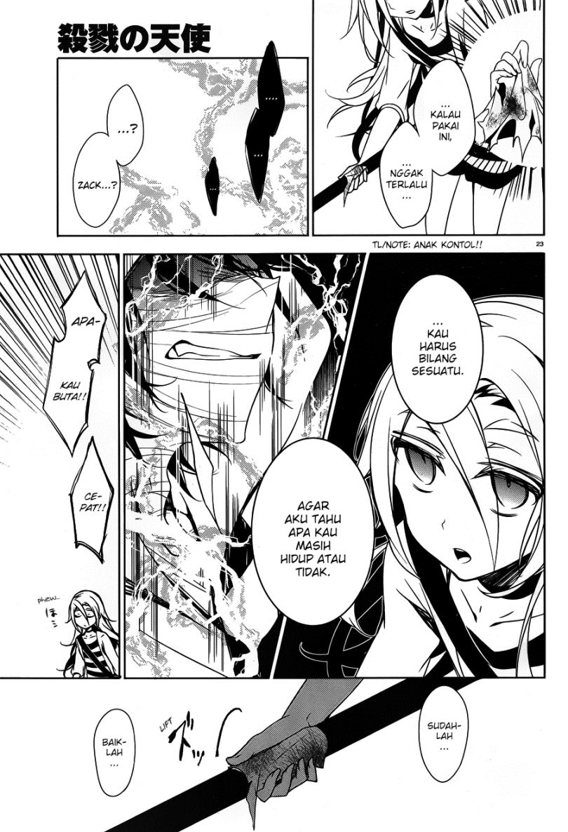 Satsuriku no Tenshi Chapter 10 - halaman 22
