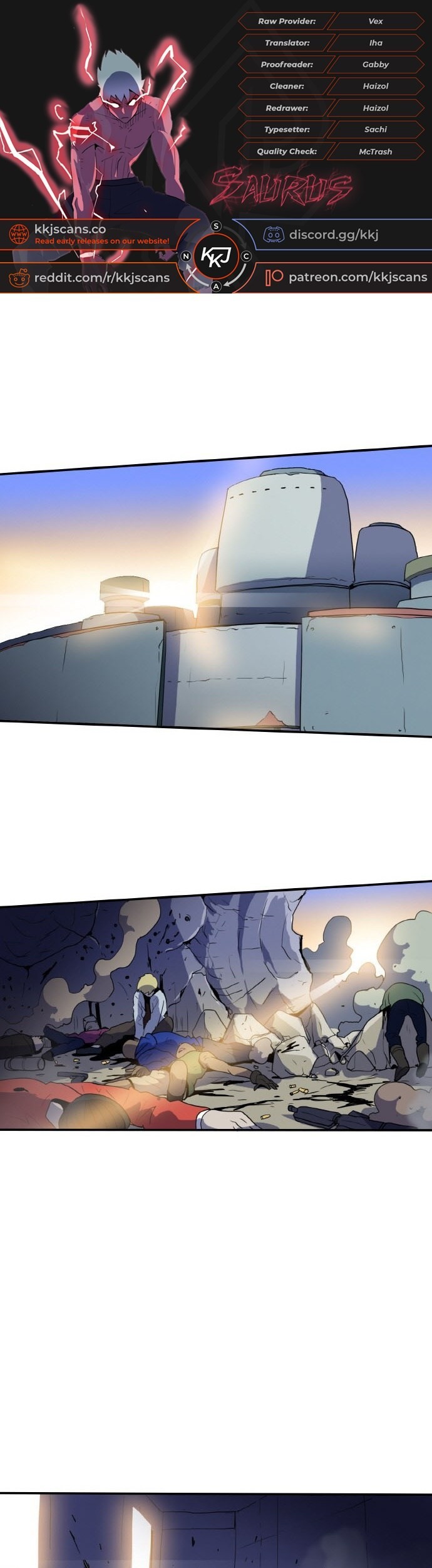 Saurus Chapter 12 - halaman 1