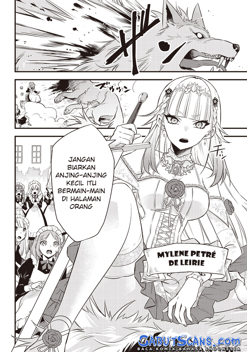Savage Fang Ojousama: Shijou Saikyou no Youhei wa Shijou Saikyou no Bougyaku Reijou to Natte Nidome no Sekai wo Musou suru Chapter 1 - halaman 3