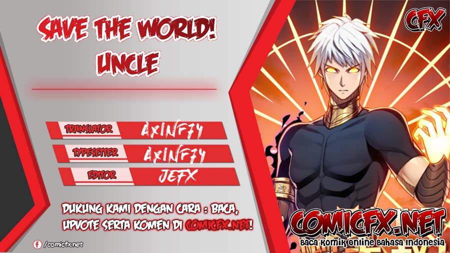 Save the world! UNCLE Chapter 21 - halaman 1