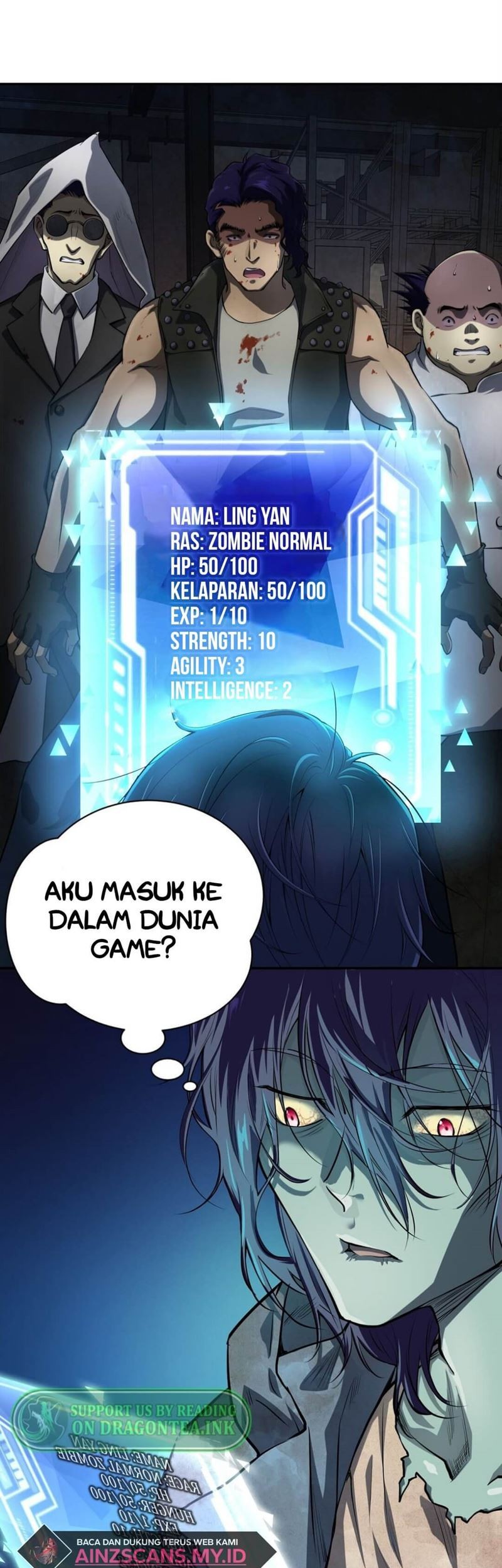 Saving the World, But I’m Just a Zombie! Chapter 1 - halaman 12