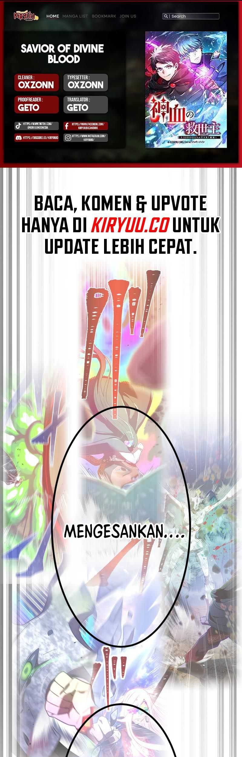 Savior of Divine Blood ~Draw Out 0.00000001% to Become the Strongest~ Chapter 92 - halaman 1