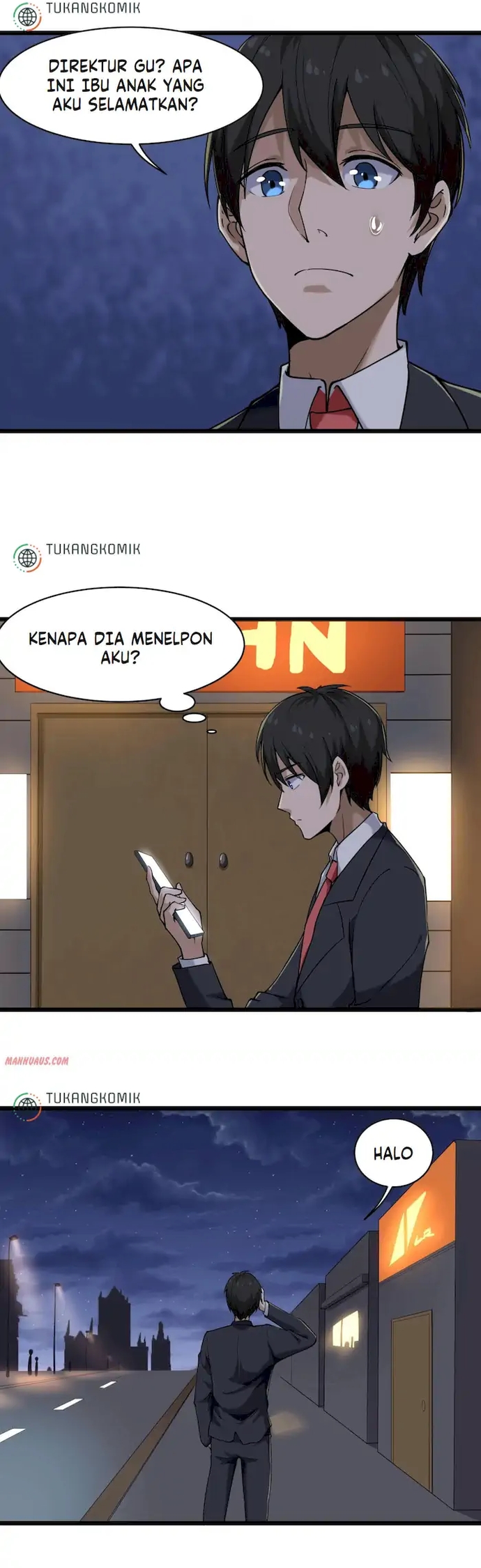 School Flower Master Chapter 100 - halaman 18