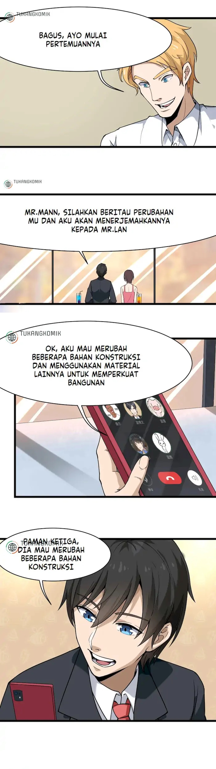 School Flower Master Chapter 100 - halaman 9