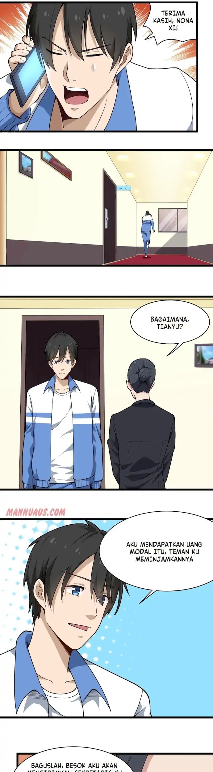 School Flower Master Chapter 105 - halaman 8