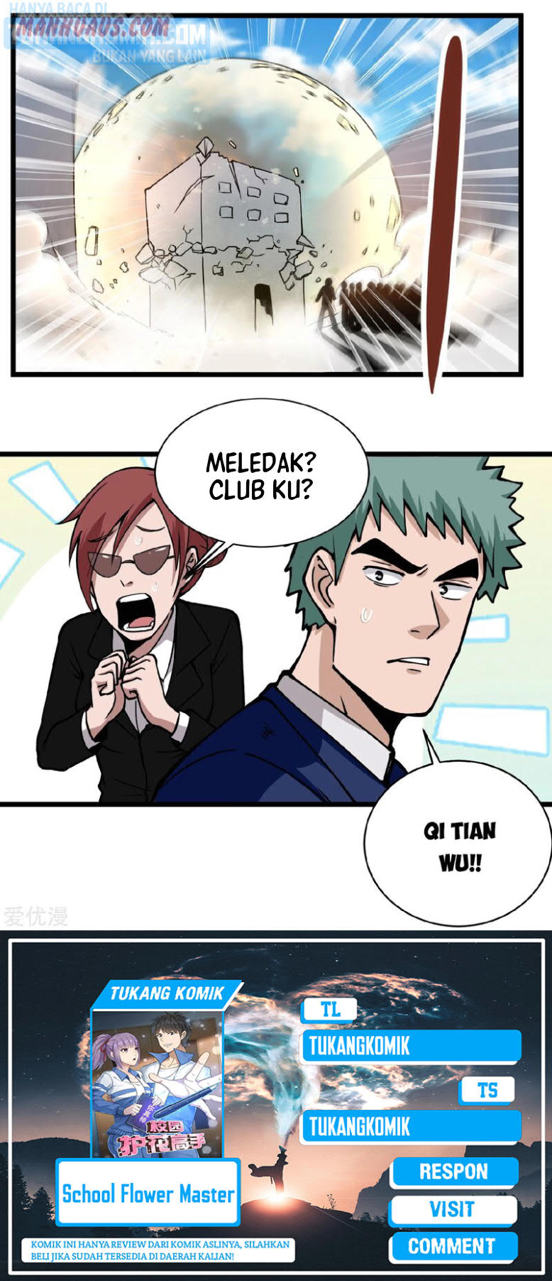 School Flower Master Chapter 140 - halaman 5