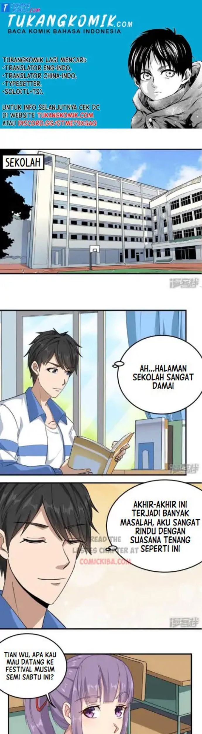 School Flower Master Chapter 41 - halaman 1