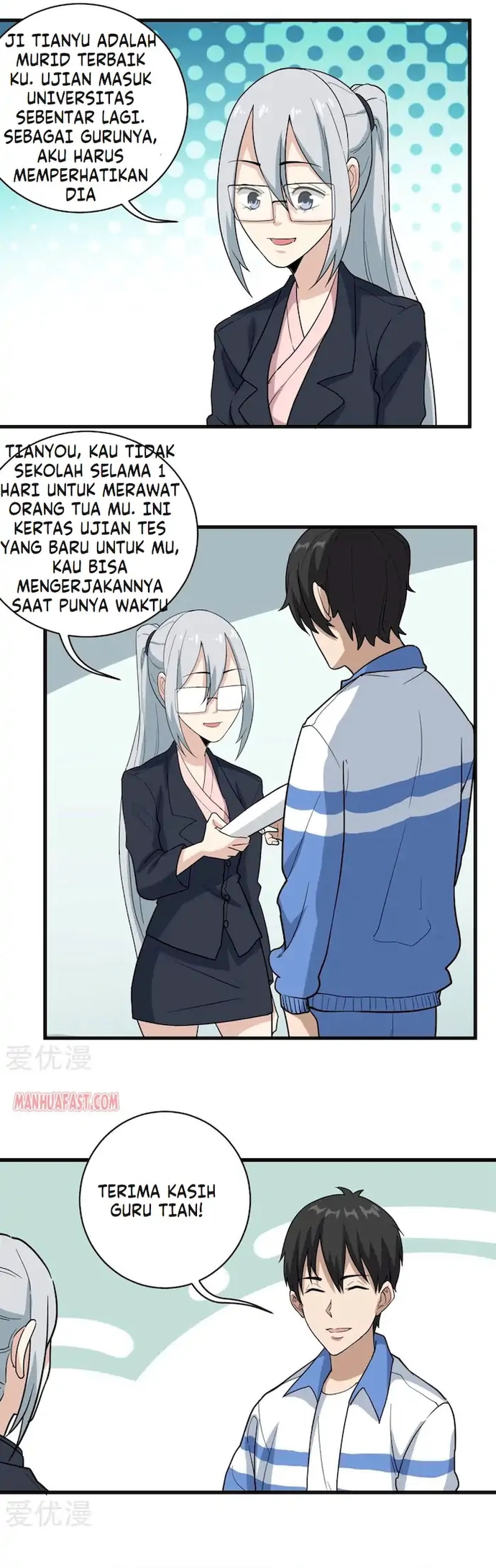 School Flower Master Chapter 70 - halaman 7