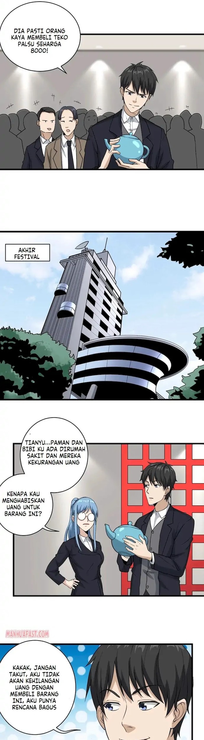 School Flower Master Chapter 72 - halaman 9