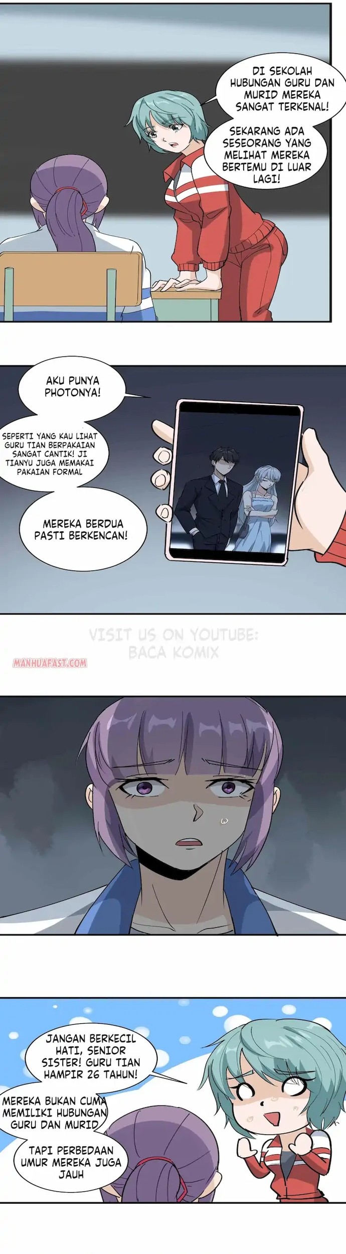 School Flower Master Chapter 77 - halaman 11