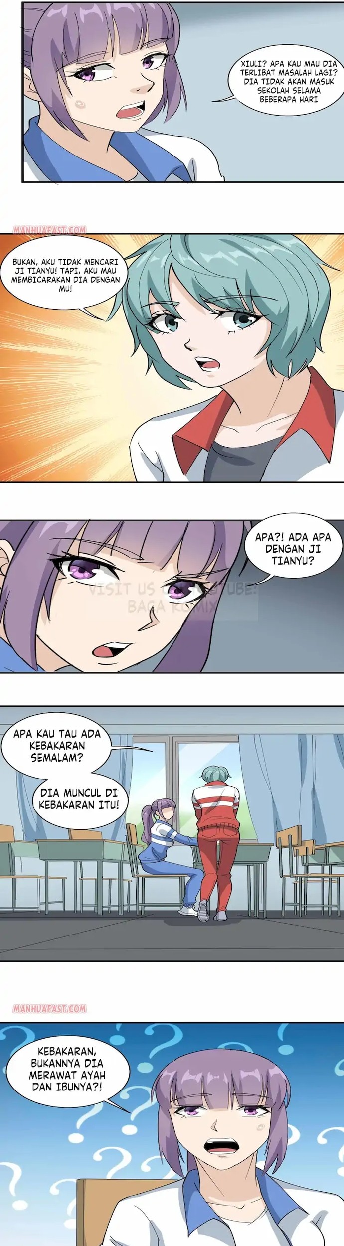 School Flower Master Chapter 77 - halaman 7