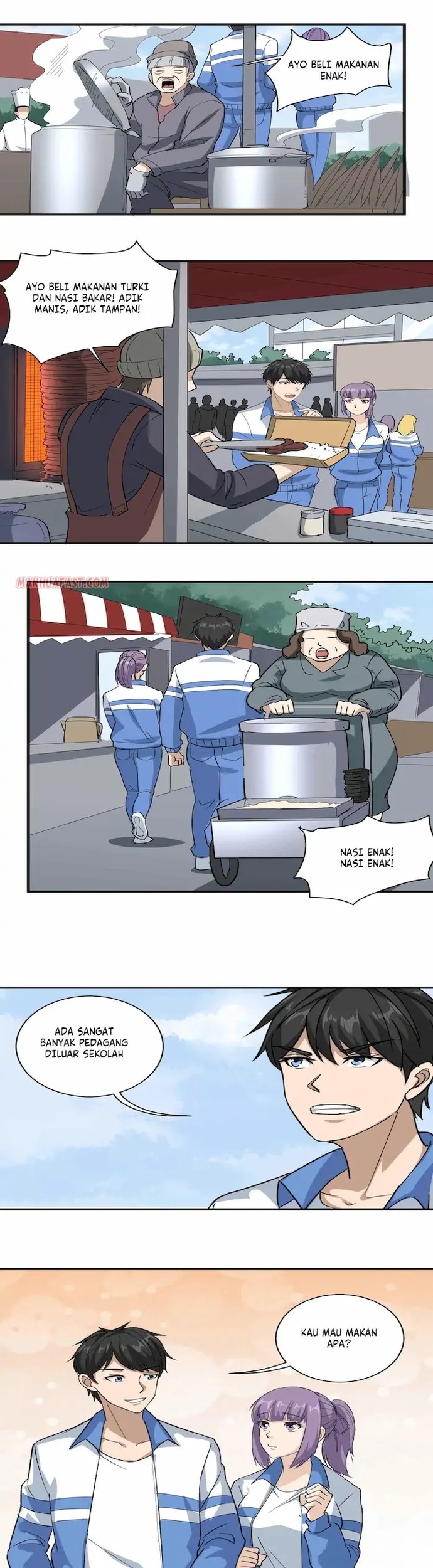 School Flower Master Chapter 78 - halaman 9