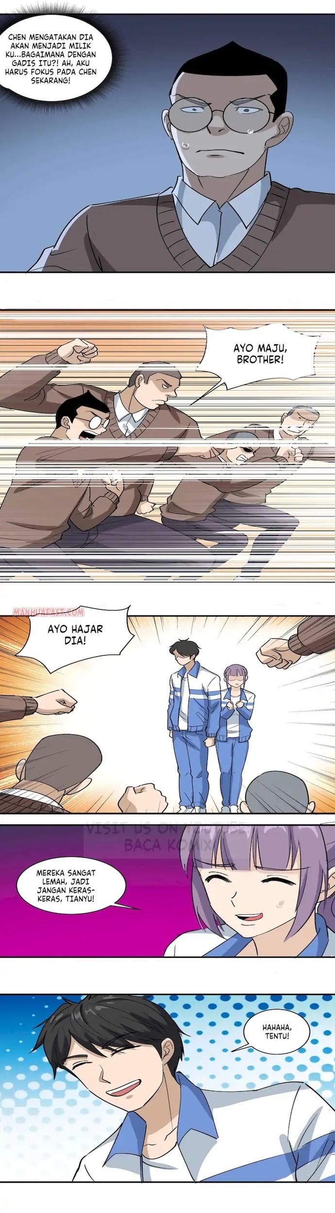 School Flower Master Chapter 80 - halaman 6