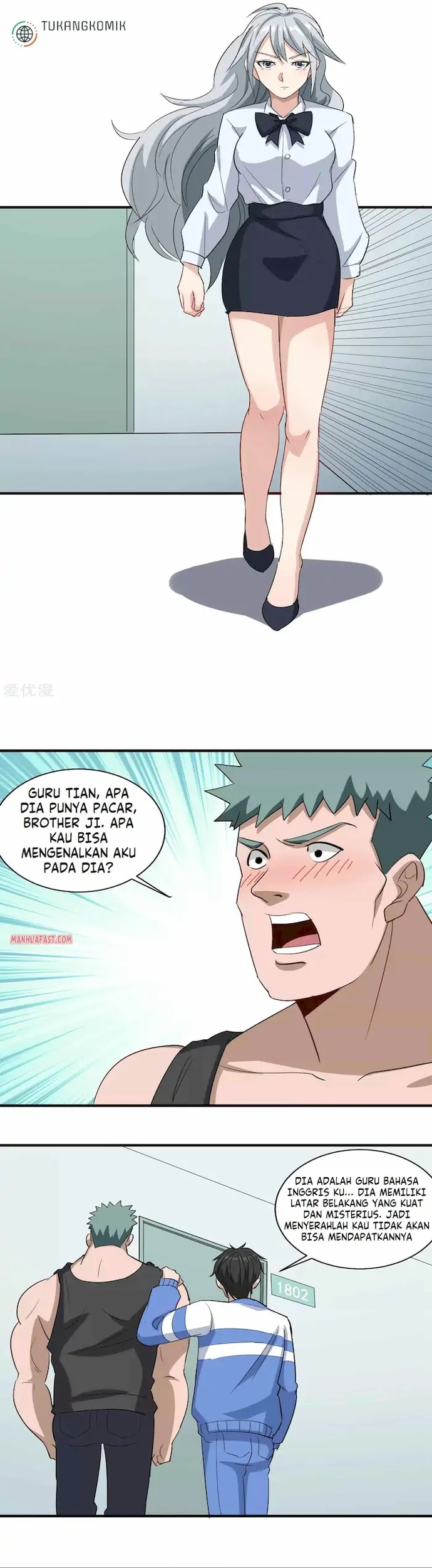 School Flower Master Chapter 84 - halaman 9