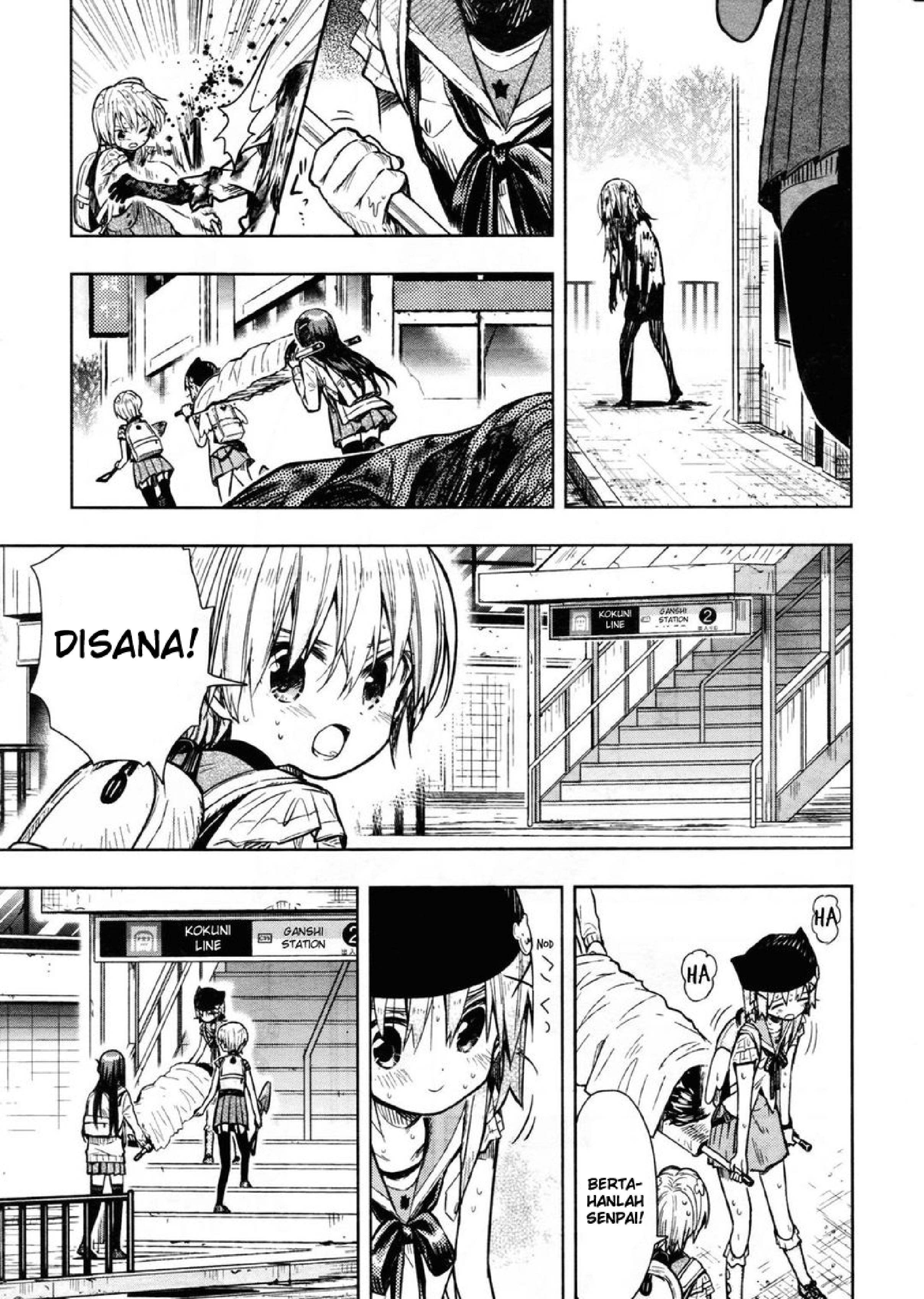 School-Live! Chapter 67 - halaman 14