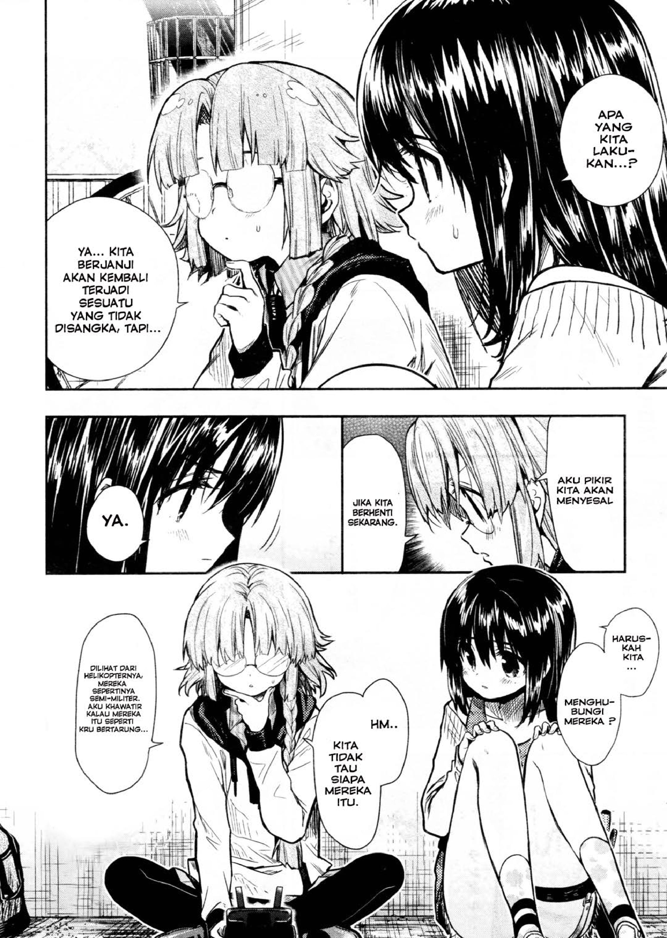 School-Live! Chapter 70 - halaman 17