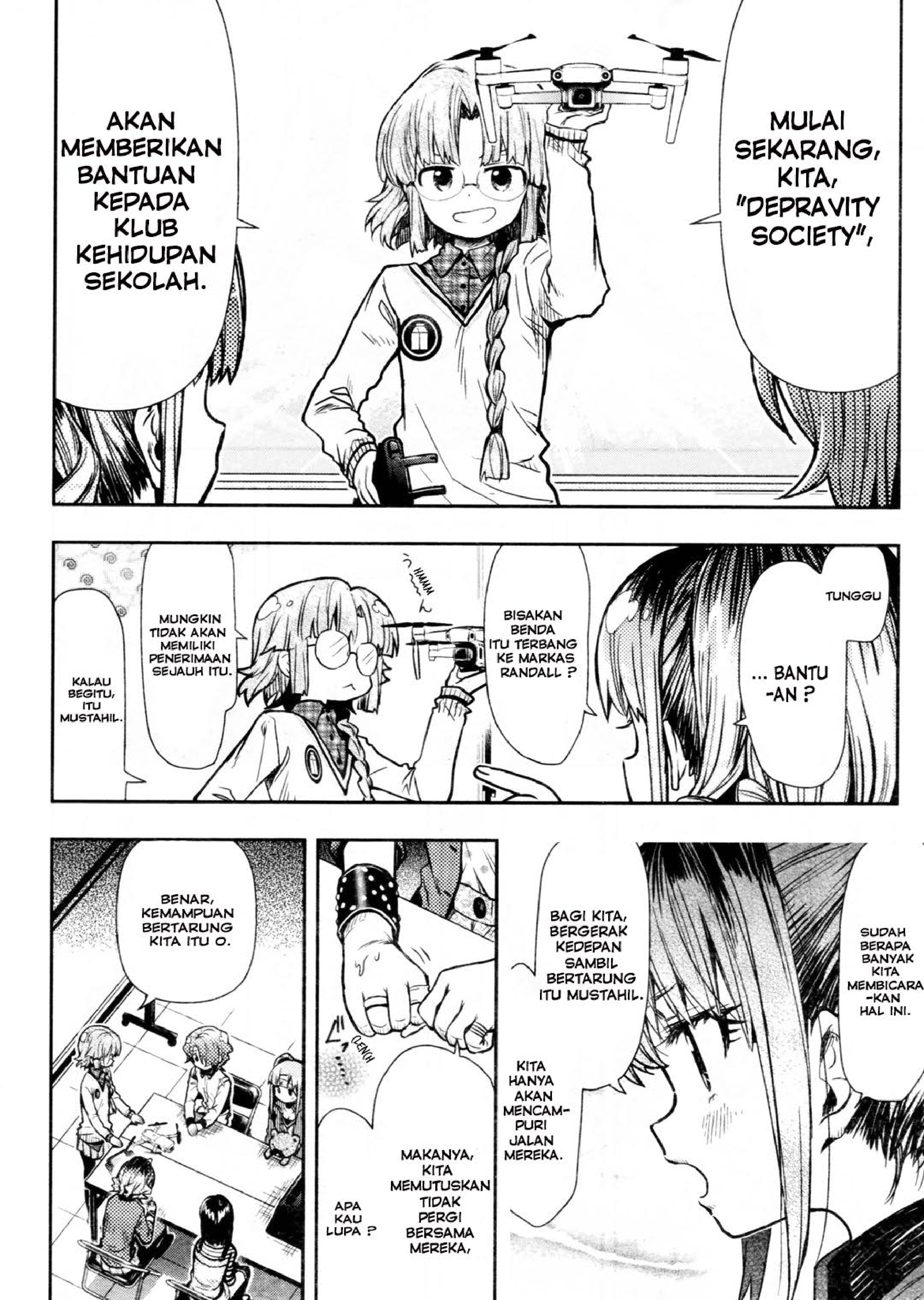 School-Live! Chapter 70 - halaman 9