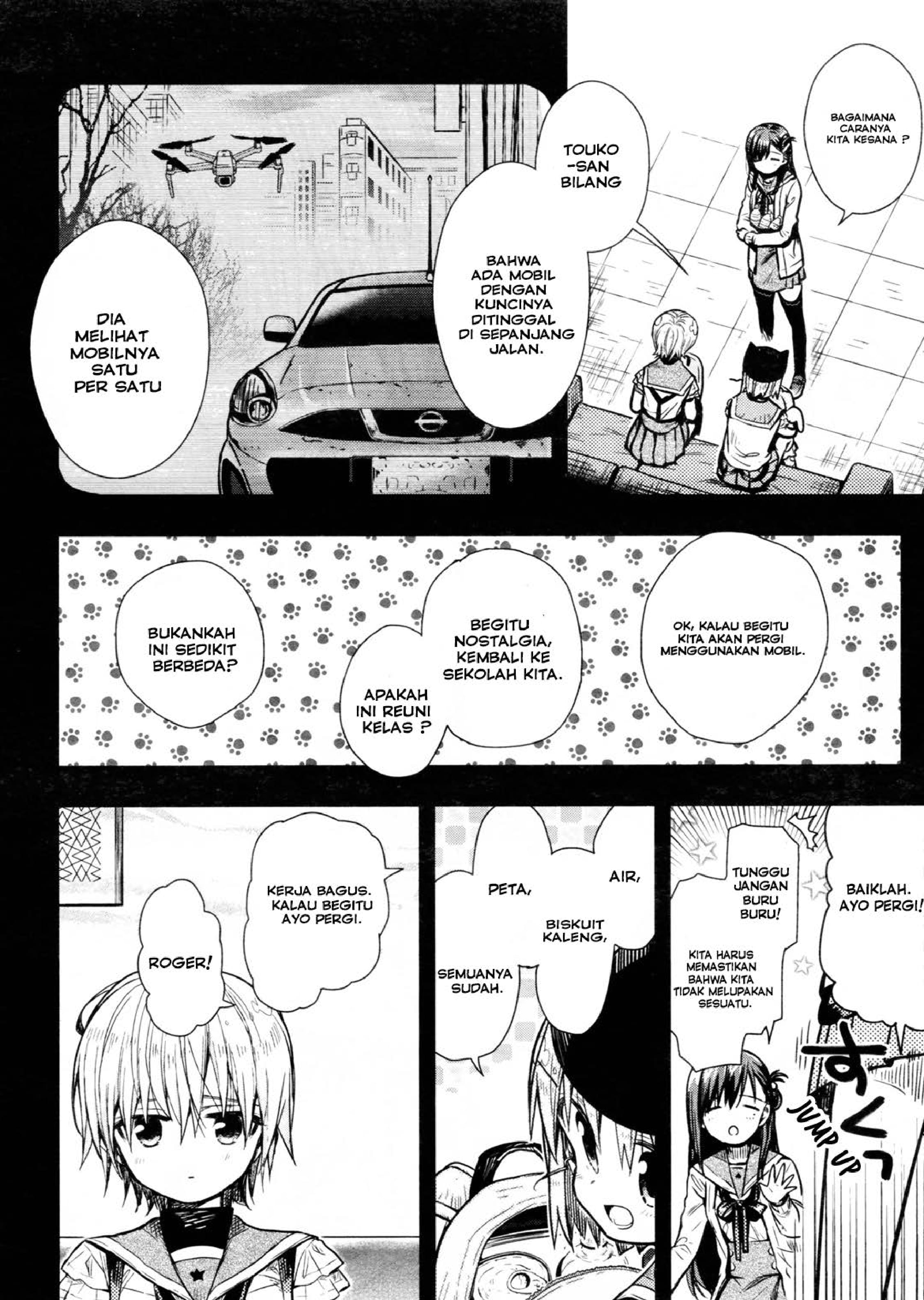 School-Live! Chapter 72 - halaman 9