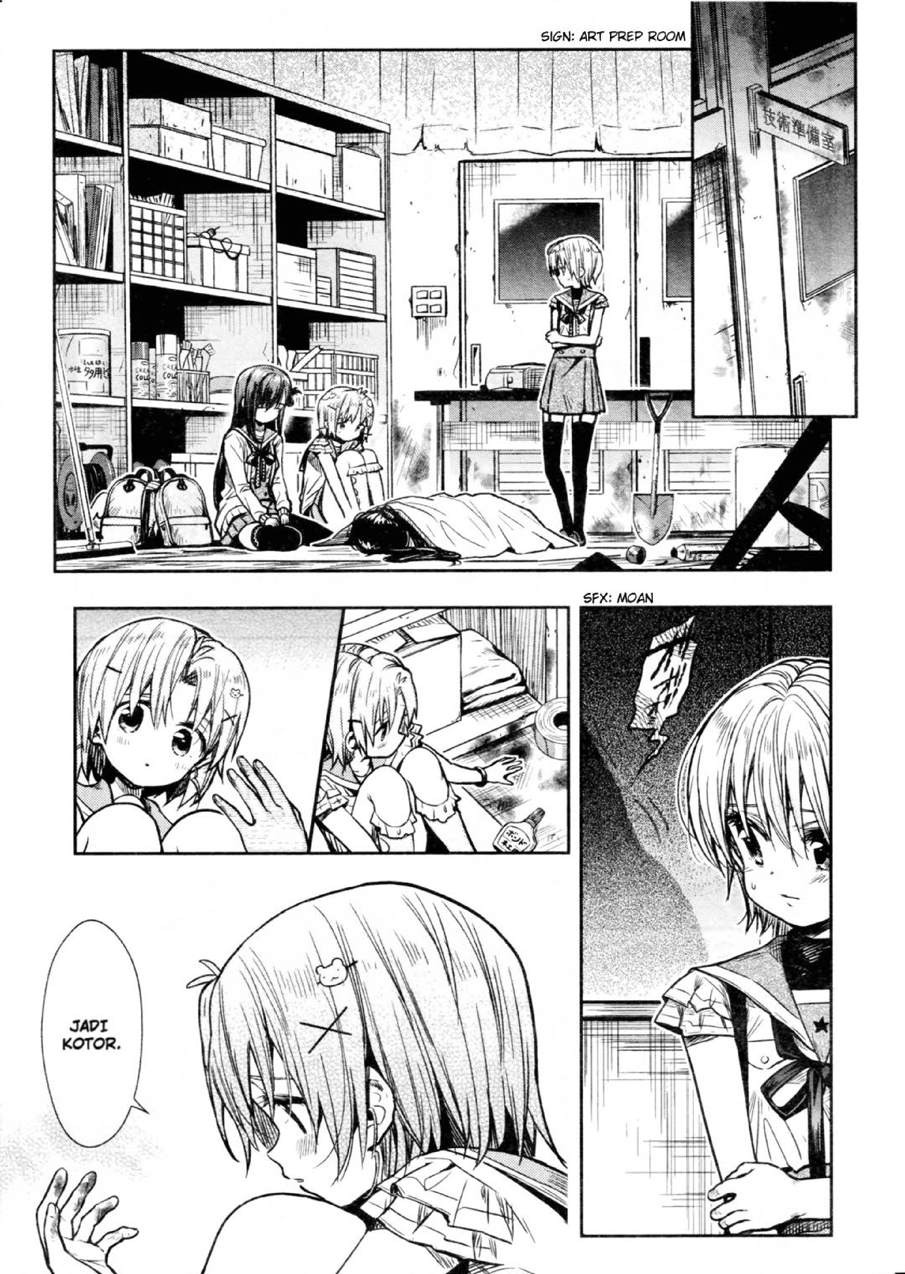 School-Live! Chapter 73 - halaman 11