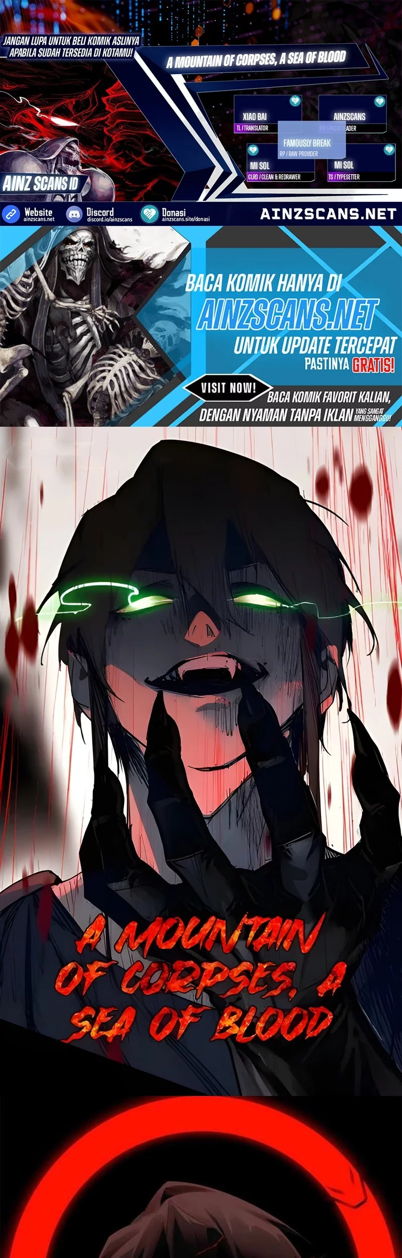 Sea of Blood Mountain of Bones Chapter 11 - halaman 1