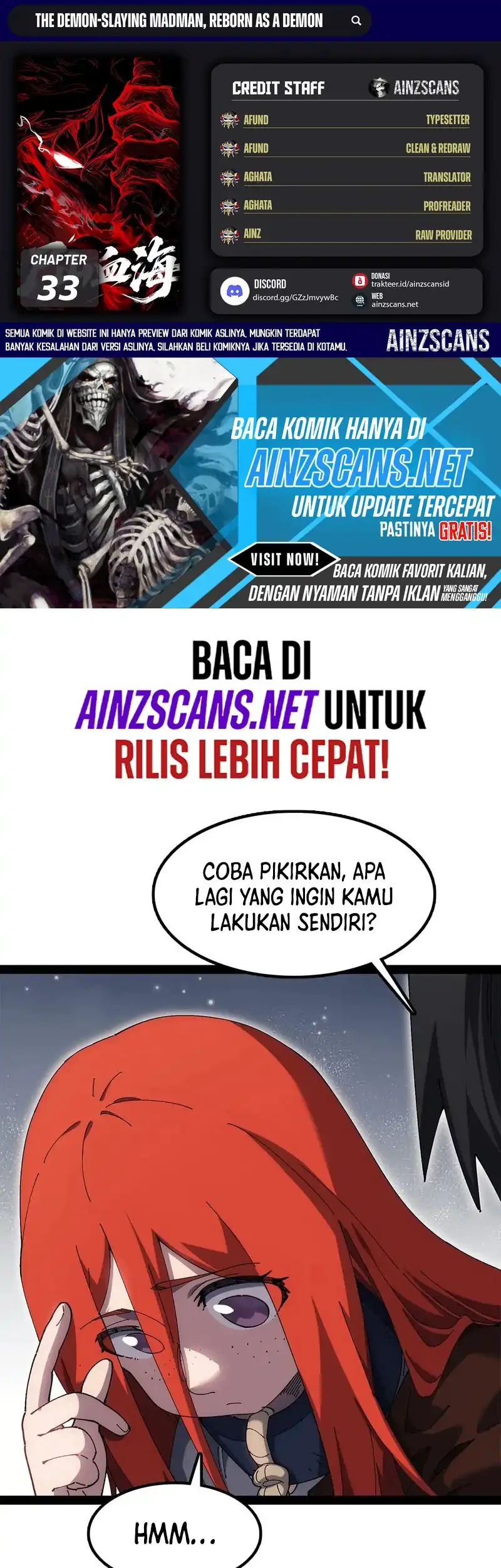 Sea of Blood Mountain of Bones Chapter 33 - halaman 1