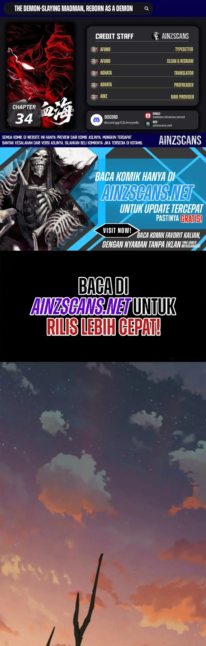 Sea of Blood Mountain of Bones Chapter 34 - halaman 1