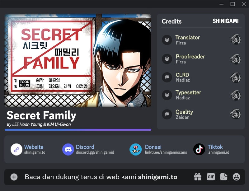 Secret Family Chapter 14 - halaman 1