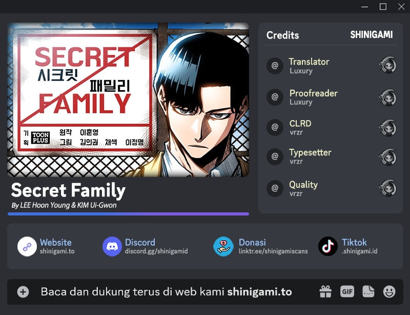 Secret Family Chapter 15 - halaman 1