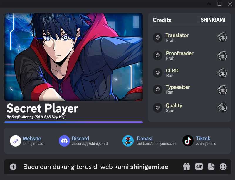 Secret Player Chapter 33 - halaman 1