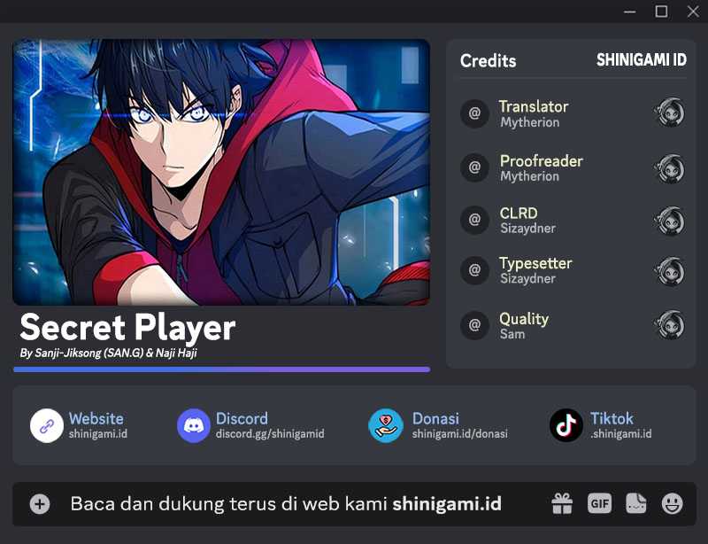 Secret Player Chapter 35 - halaman 1