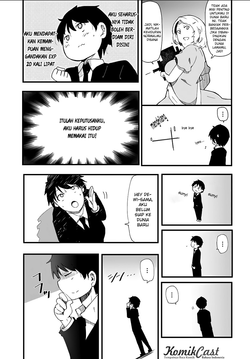 Seichou Cheat de Nandemo Dekiruyou ni Natta ga, Mushoku dake wa Yamerarenai you desu Chapter 1 - halaman 13