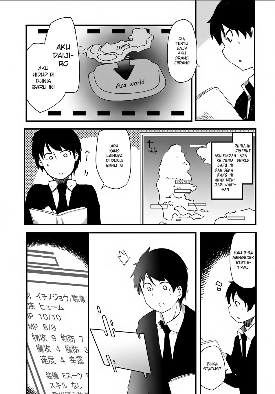 Seichou Cheat de Nandemo Dekiruyou ni Natta ga, Mushoku dake wa Yamerarenai you desu Chapter 1 - halaman 17