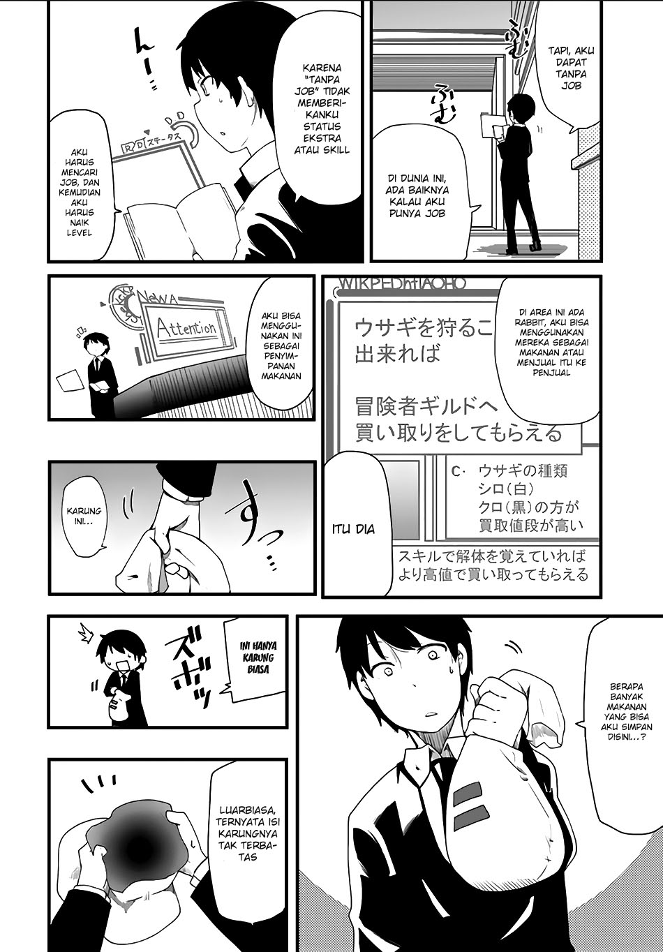 Seichou Cheat de Nandemo Dekiruyou ni Natta ga, Mushoku dake wa Yamerarenai you desu Chapter 1 - halaman 20