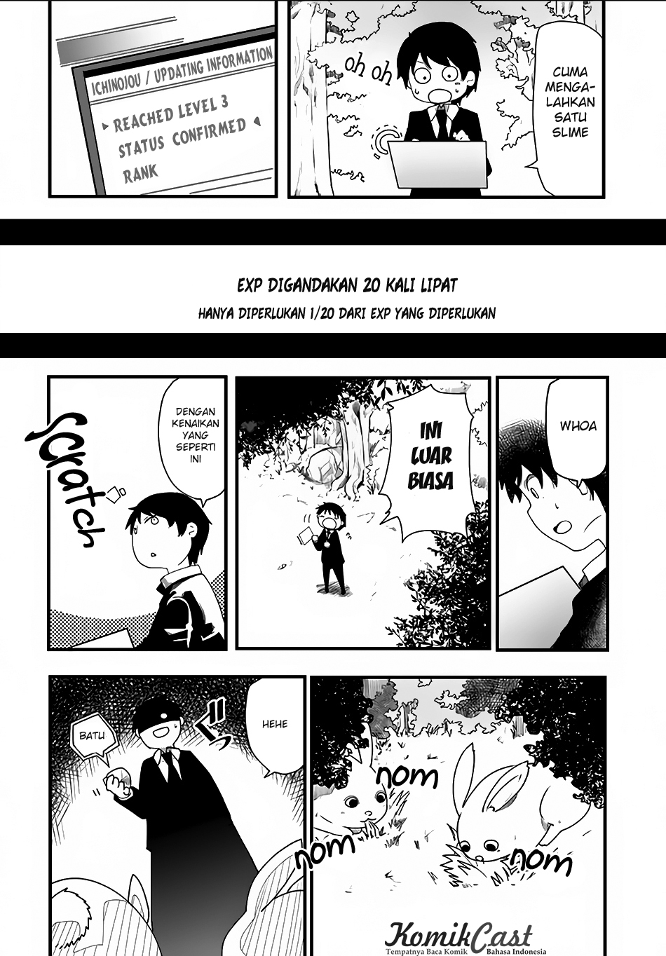 Seichou Cheat de Nandemo Dekiruyou ni Natta ga, Mushoku dake wa Yamerarenai you desu Chapter 1 - halaman 24