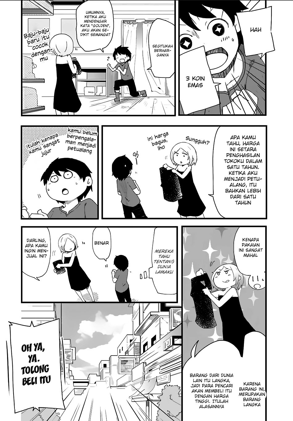 Seichou Cheat de Nandemo Dekiruyou ni Natta ga, Mushoku dake wa Yamerarenai you desu Chapter 1 - halaman 32