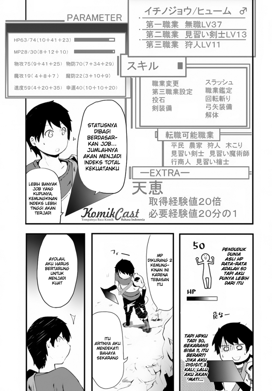 Seichou Cheat de Nandemo Dekiruyou ni Natta ga, Mushoku dake wa Yamerarenai you desu Chapter 2 - halaman 31