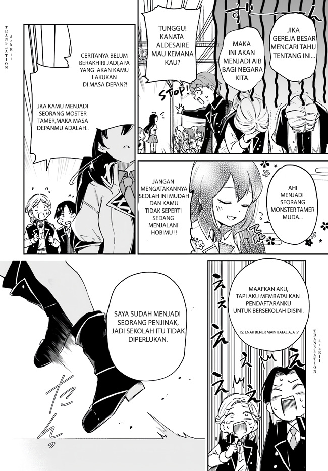 Seijo-sama? Iie, Toorisugari no Mamonotsukai desu!: Zettai Muteki no Seijo wa Mofumofu to Tabi wo Suru Chapter 1 - halaman 14