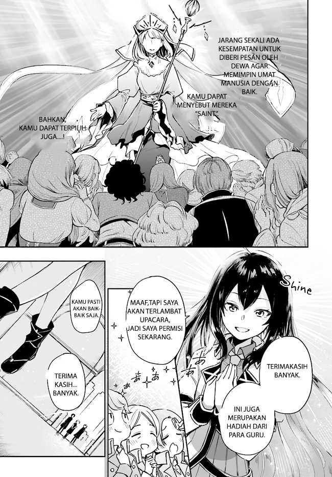 Seijo-sama? Iie, Toorisugari no Mamonotsukai desu!: Zettai Muteki no Seijo wa Mofumofu to Tabi wo Suru Chapter 1 - halaman 5