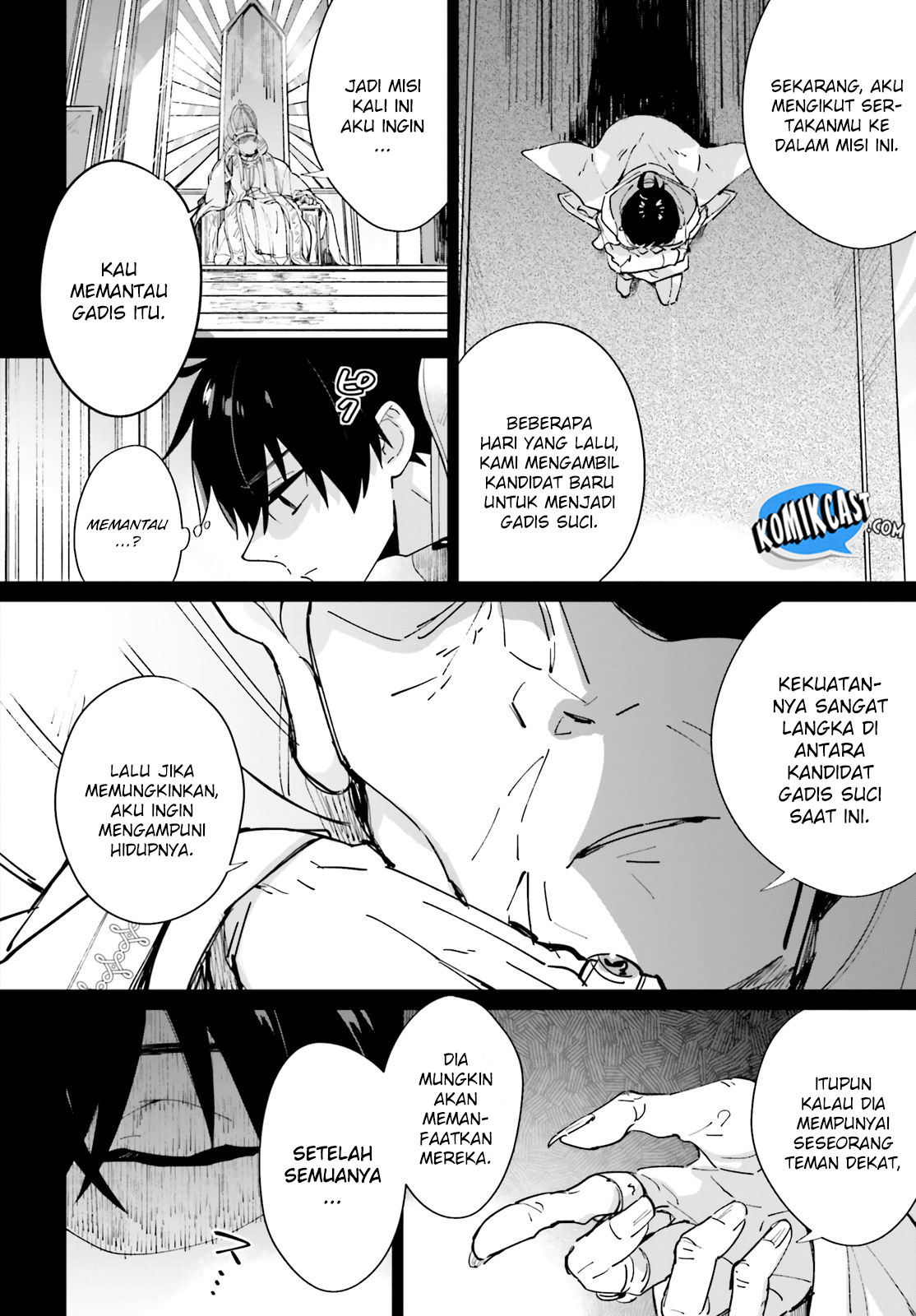 Seijo-sama wo Amayaka Shitai!: Tadashi Yuusha, Omae wa Dame da Chapter 1 - halaman 5