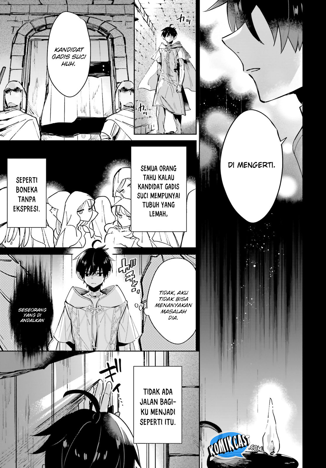 Seijo-sama wo Amayaka Shitai!: Tadashi Yuusha, Omae wa Dame da Chapter 1 - halaman 6